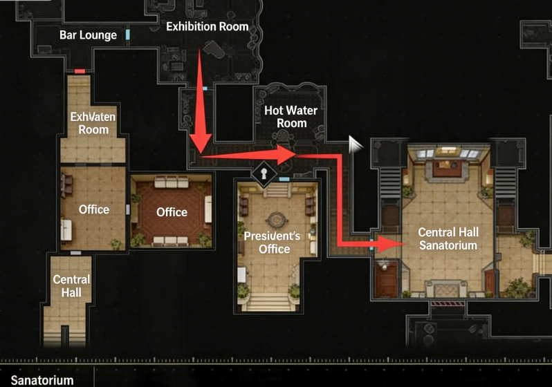 Resident Evil 9 Complete Puzzle Guide: Director's Office Lock Solution & Moon Crystal Location (Image 2) - Resident Evil 9 Complete Puzzle Guide: Director's Office Lock Solution & Moon Crystal Location - Screenshot 2