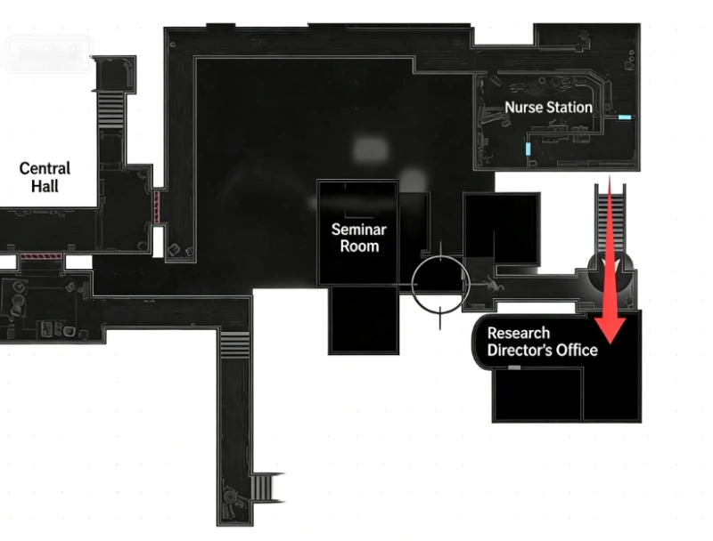 Resident Evil 9 Chief Researcher Office Puzzle Guide: Sun Crystal Code & Photo Clue Solution (Image 2) - Resident Evil 9 Chief Researcher Office Puzzle Guide: Sun Crystal Code & Photo Clue Solution - Screenshot 2